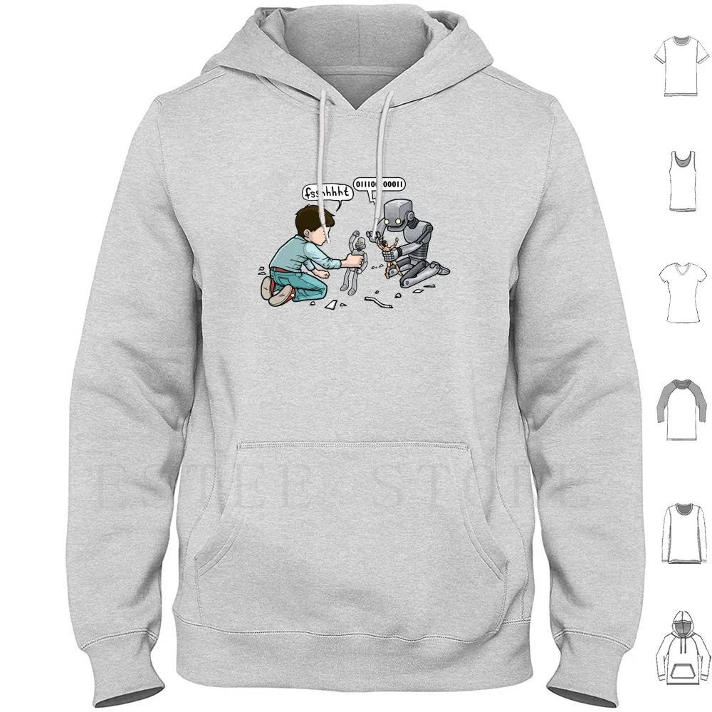 Playtime Hoodies Long Sleeve Boy Robot Rubble Toys Play Destruction Playtime Hammo Popular100