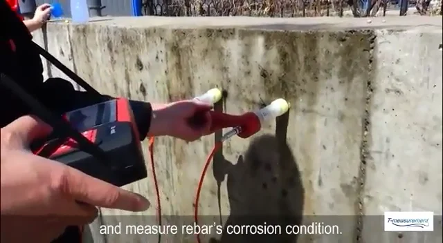 Multifunction zbl r800 rebar georadar detection rebar scanner detector Position Diameter iron detector concrete