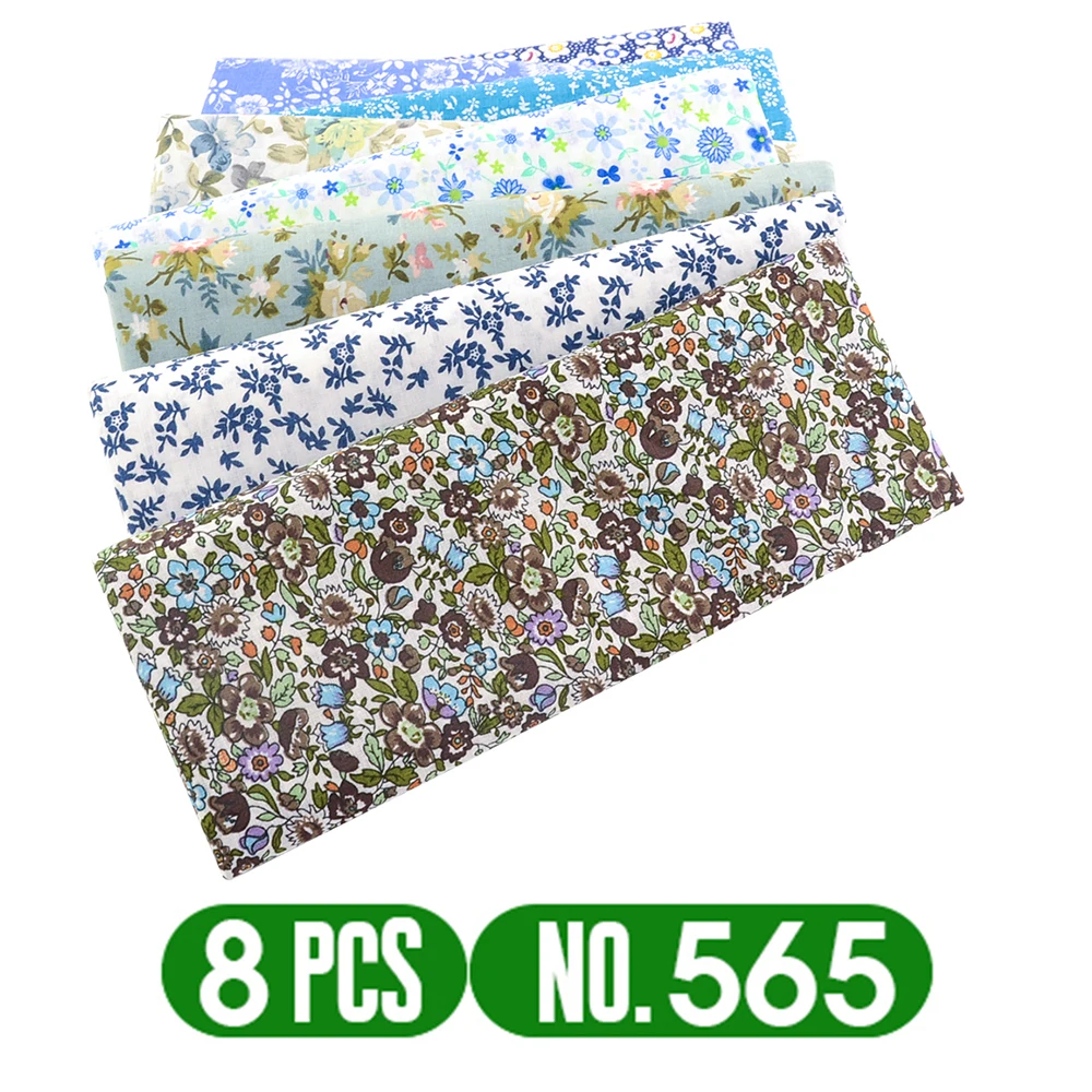 7 Pcs/Set 30x30cm Sewing Cloth Patchwork Fabrics
