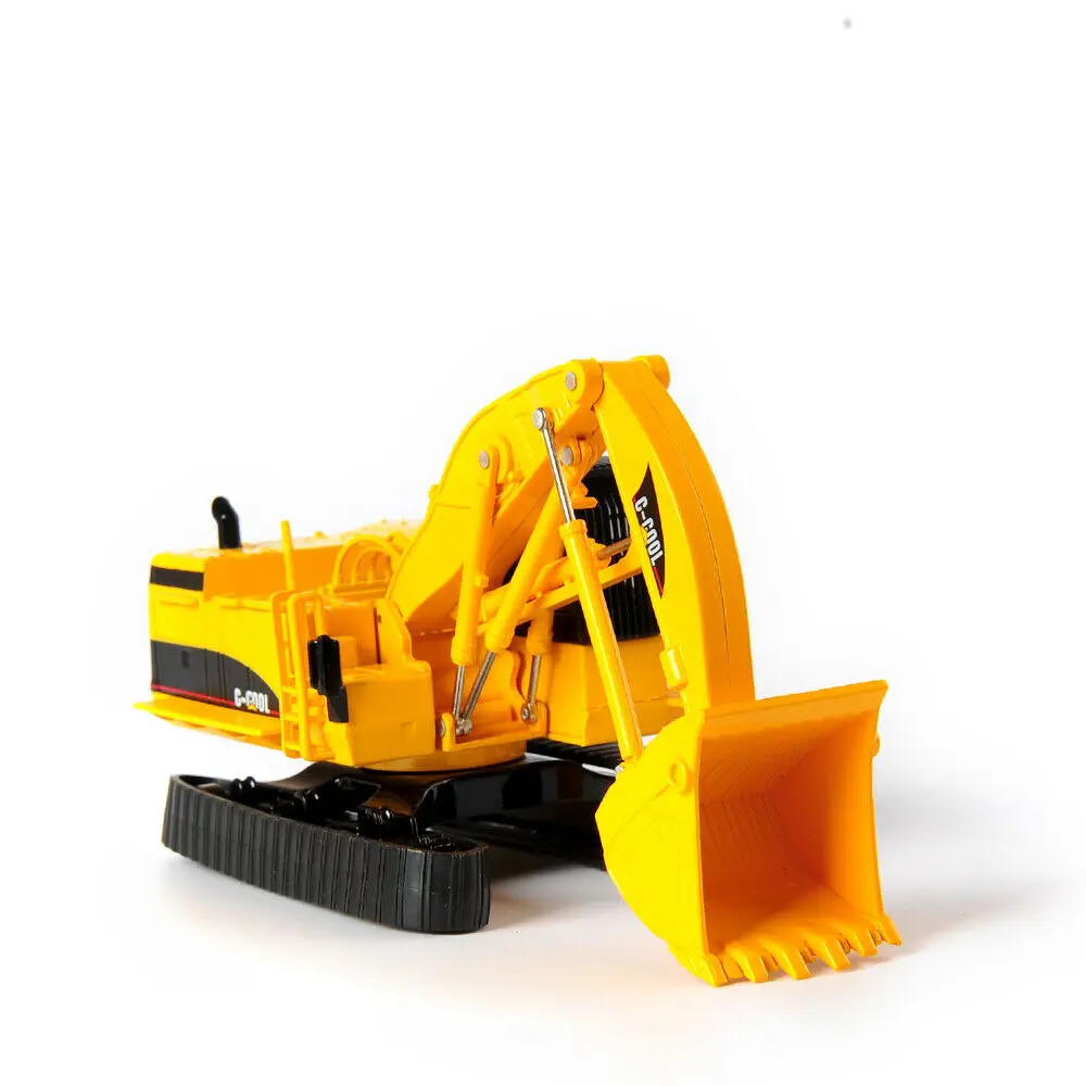 C-COOL 1/64 Scale Front Shovel With Metal Tracks Engineering Vehicle Model For Children Toys Collection