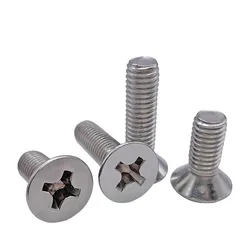 Gb819 Din965 M1 M1.2 M1.4 M1.6 M2 M2.5 M3 M4 M5 Stainless Steel 304 Phillips Flat Countersunk Head Micro Machine Screw