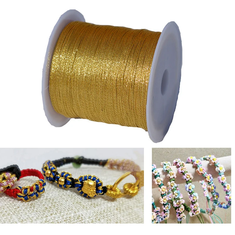 YOMDID Colored Thread String Line For Bracelets Rings Necklace Weaving DIY Handcraft Bracelet Jewelry Making Thread For Sewing