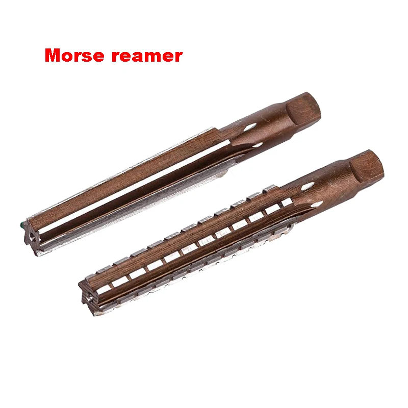 Imagem -02 - Aço Fino Rough-edge Morse Taper Reamer Ferramenta de Acabamento Cutter Hand Reamer Grupo Mt0 Mt1 Mt2 Mt3 Mt4 Mt5 Pcs