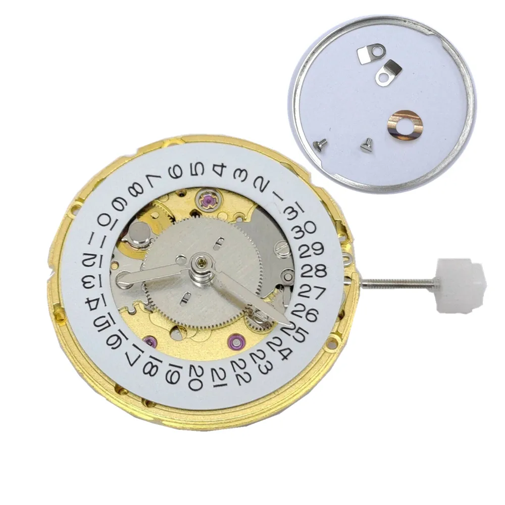 4-Hand 25.6mm 25 Jewels Frequency 28800 Automatic Mechanical Watch Movement Replacement Spare Parts For ETA 2836-2 GMT