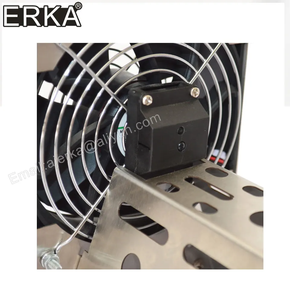 ERKA 220V commercial egg waffle fan machine Cooling machine Infrared induction cooling stereotyped cooling fan Automatic 110V