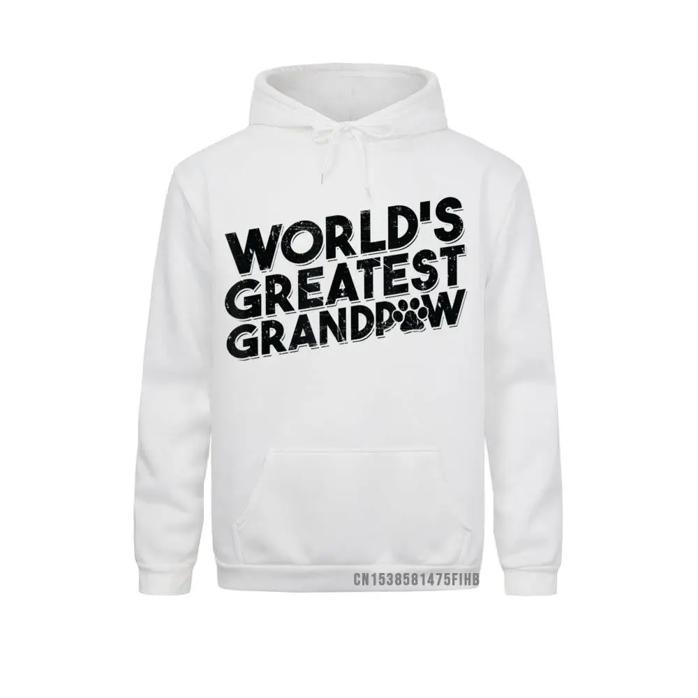 Worlds Greatest Grandpaw Dog Grandpa Sweats Grand Paw Gifts Hoodie Hoodies Designer Women's Sweatshirts Sportswears