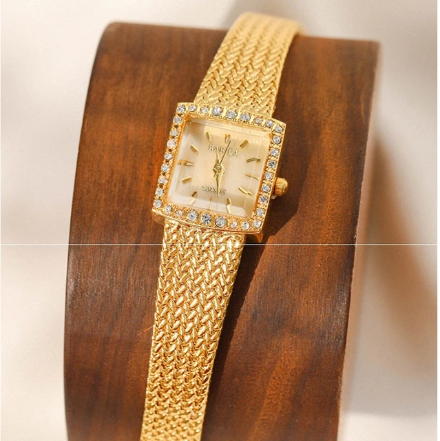 Gold Watch Women Luxury 18k Gold Women s Watch 18k Gold Watch Women Women 18k Gold Aliexpress