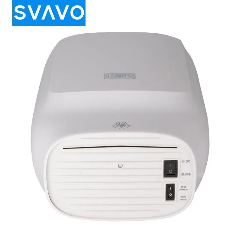 SVAVO 자동 유도 핸드 드라이어, 벽걸이 형 건조기, 고속 제트 에어 드라이어