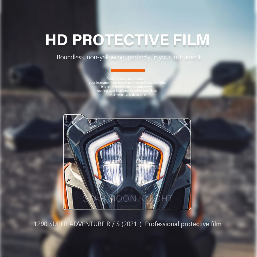 Motorcycle Accessories Instrument Film For 1290 Super Adventure ADV S R 2021 2022 - ​Scratch Cluster Screen Dashboard Protection