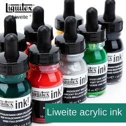 Liquitex акриловые чернила, водостойкие крючки, жидкий маркер для рисования, сменный блок для граффити «сделай сам», 30 мл, товары для рукоделия