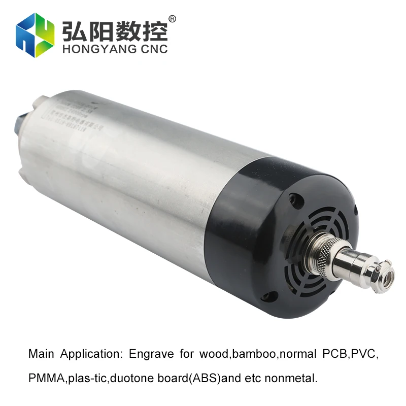 220 فولت 0.8KW نك تبريد الهواء المغزل المحرك ER11 24000 دورة في الدقيقة D = 80 مللي متر النجارة المغزل المستديرة ل نك راوتر النقش والطحن