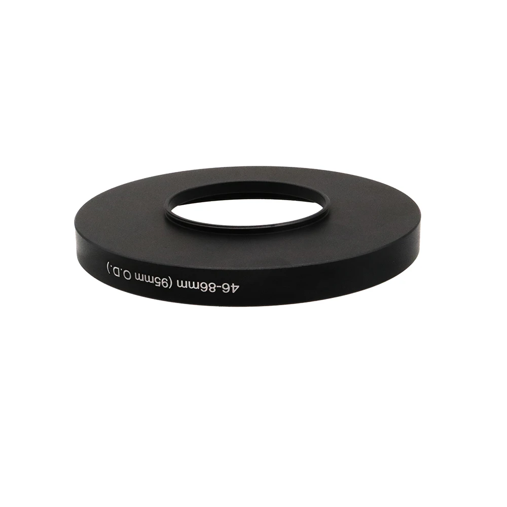 For 95mm Matte Box or 86mm lens filter Matte Box Adapter Filter Step Up Ring 46/49/52/55/58/62/67/72/77/82mm-86mm (95mm O.D)