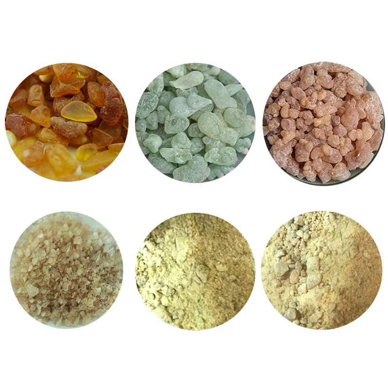 

Natural Resin Fragrance Materials Borneol, Frankincense, Amber, Suhe, Benzoin, Borneol