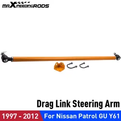 MAXPEEDINGRODS Front Adjustable Drag Link Panhard Rod Track Bar for Ford Mavericks 1997 2011