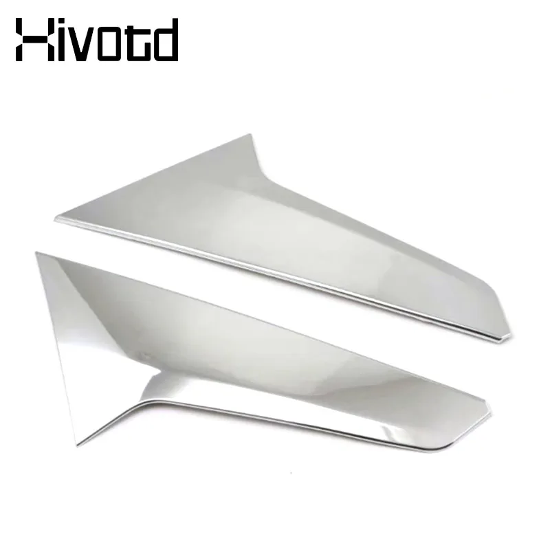 Hivotd Chrome Rear Window Spoiler Trim Cover Exterior Parts Car Styling Body Decoration Accessories For Chevrolet Equinox 2021