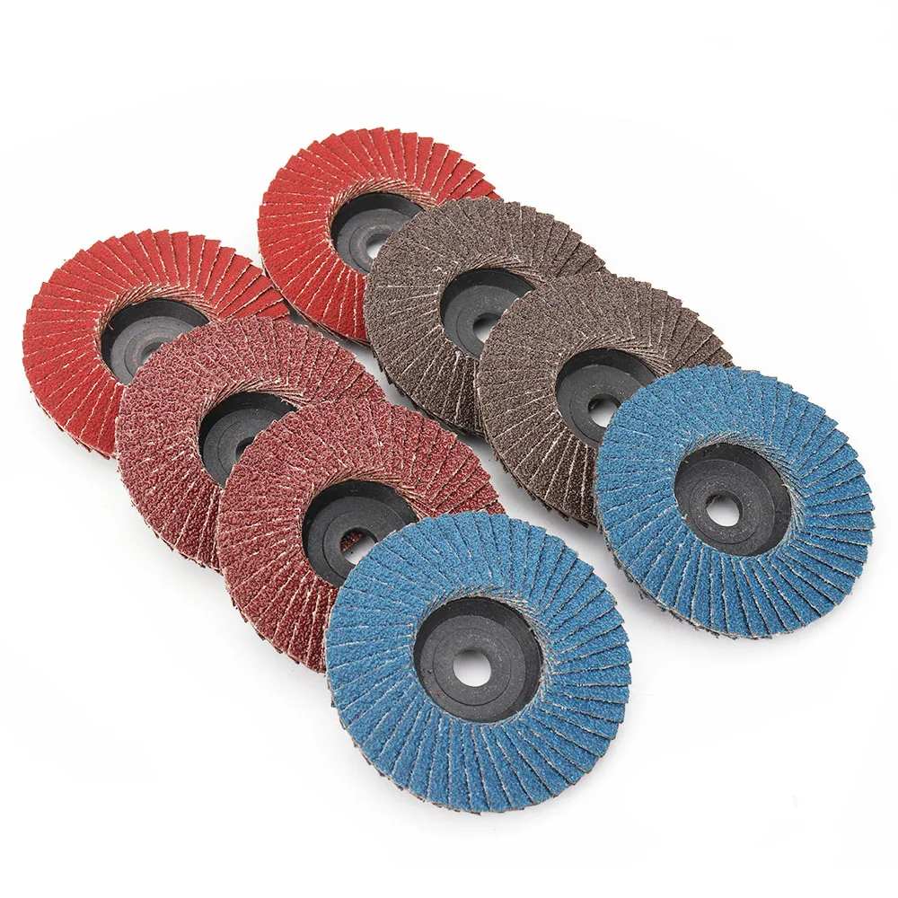 2-8 3Inch 75Mm Sập Đĩa Chà Nhám Đĩa 80 Nhám Mài Mòn Dụng Cụ Cắt Gỗ Mài Bánh Xe lưỡi Dao Cho Máy Mài Góc Đánh Bóng