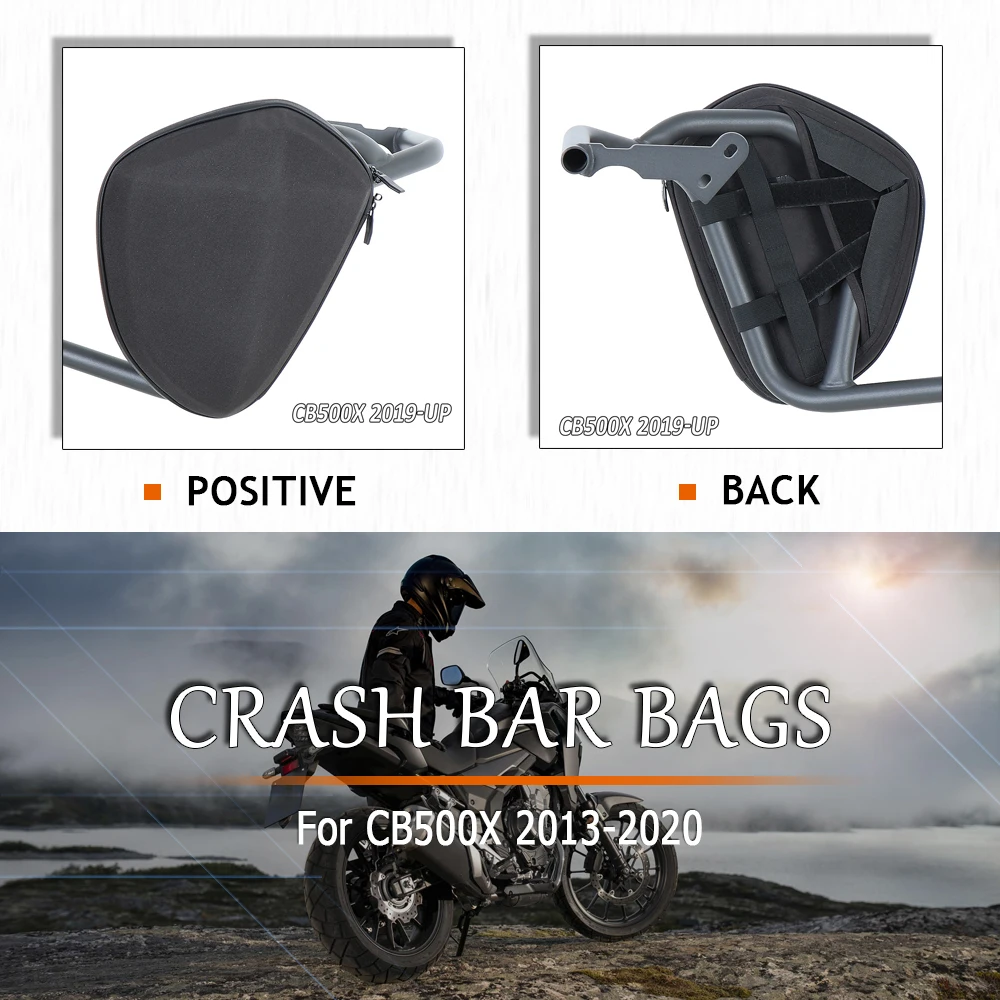 

CB500X 2020 2019 2018 2017 2016 2015 2014 2013 Crash Bar Bags Motorcycle Repair Tool Placement Bag FOR HONDA CB 500 X