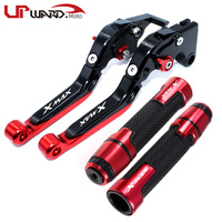 For YAMAHA XMAX 250 XMAX300 XMAX 125 XMAX 400 X-MAX 250 300 400 Motorcycle CNC Brake Clutch Lever+22MM Handle Grips Handlebar