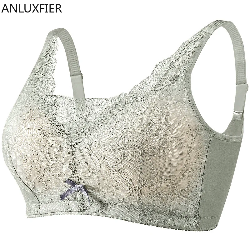 X9069 Mastectomy Bras Rimless Underwear Gathered Seamless Sexy Bra for Silicone Breast Forms Prosthesis Lingerie Plus Size