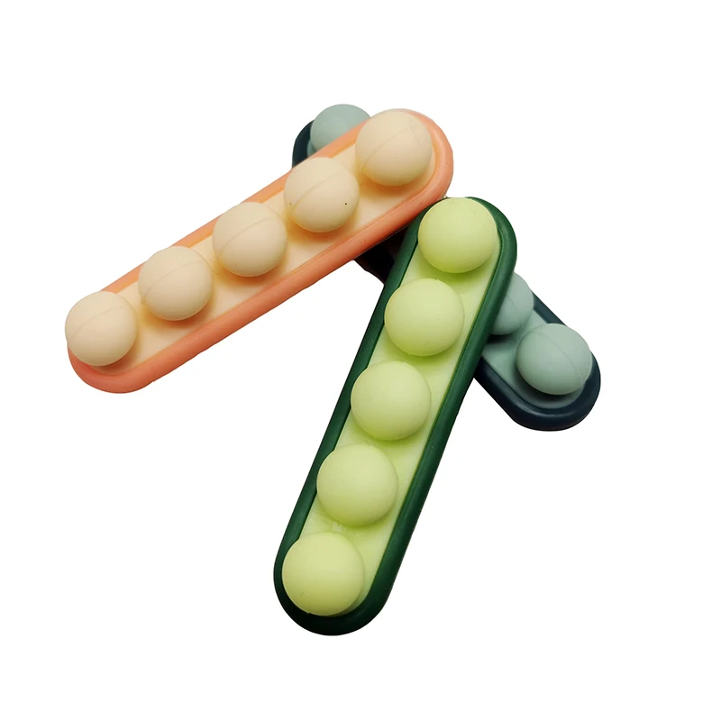 5 Pcs Multi functional pea cable organizer desktop data cable fixed storage device sticker strong traceless no need for punching