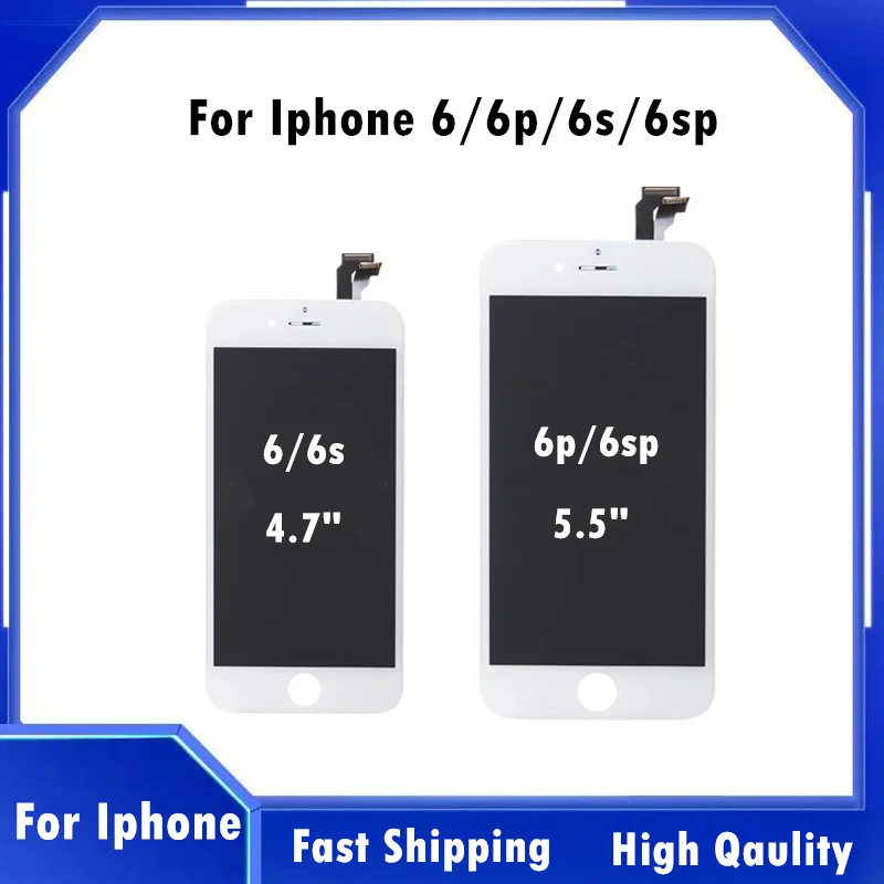 

No Dead Pixel Grade AAA+++ LCD For iPhone 6 Plus 6S Plus LCD With 3D Touch Screen Digitizer LCD Assembly For iPhone 7 8 PLUS LCD