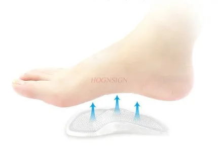 Adult flat foot high arch bow O-shaped foot eight-foot foot correction arch bow insoles