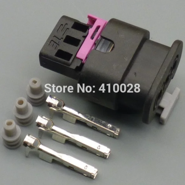 worldgolden 5/30/100sets 1.5mm 3P car connector  socket 1718653-1F