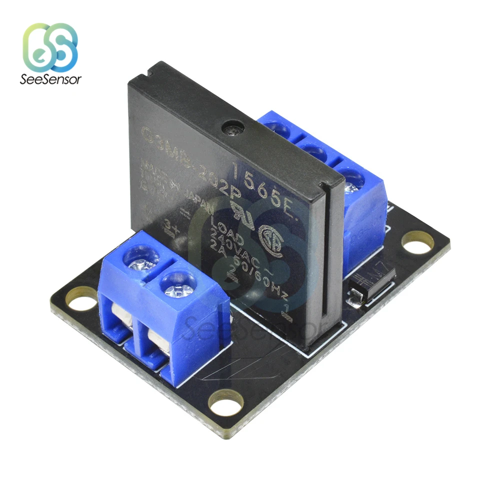 DC 5V 1/2/4/8 Channel Solid State Relay Module High Low Level Trigger G3MB-202P Relay SSR AVR DSP for Arduino