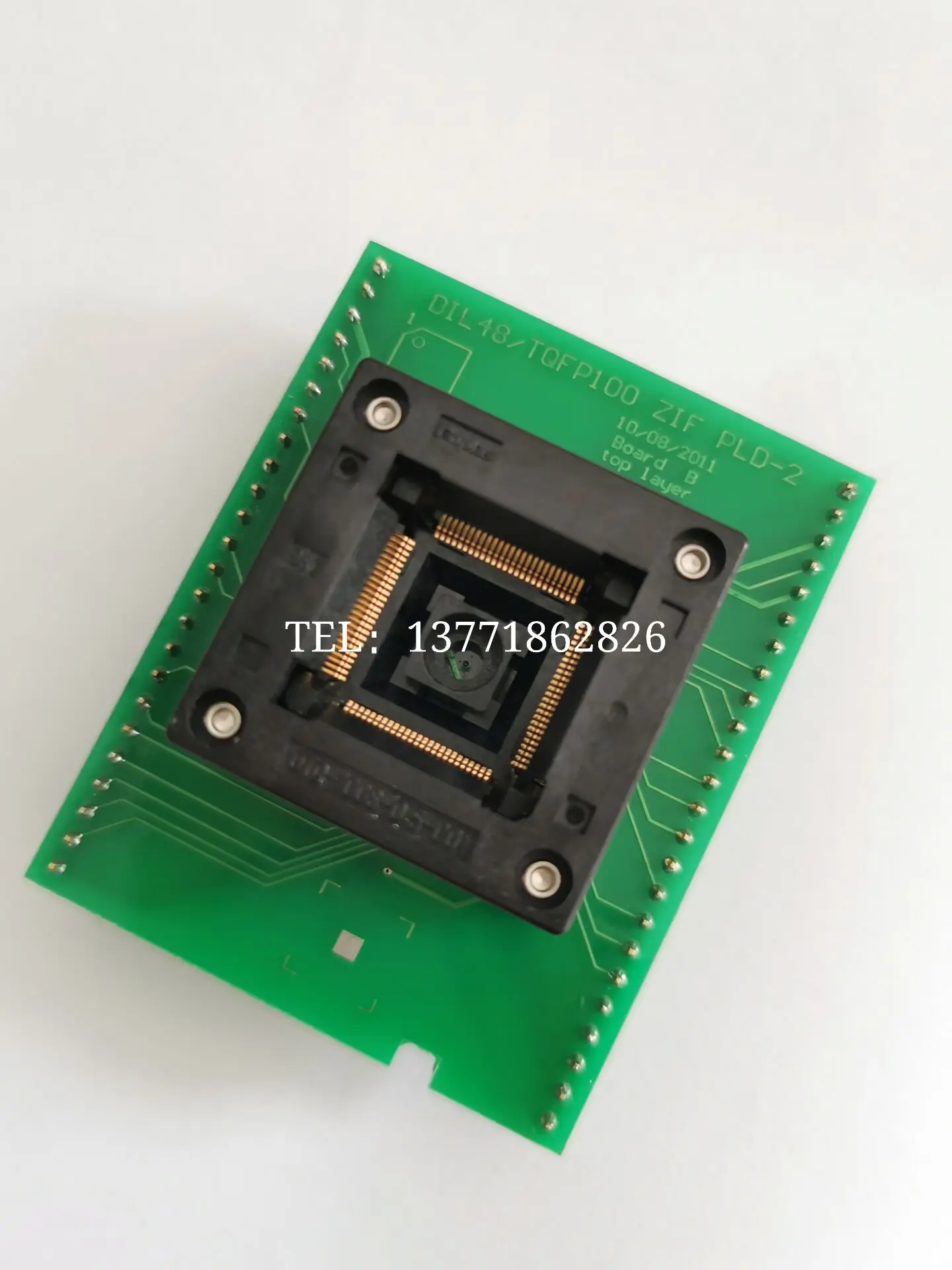 Dedicated programming socket DIL48/TQFP100 ZIF PLD-2  NEW