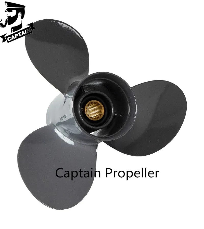 Captain Propeller 14 3/4X17 Fit Honda Outboard Engine BF115HP BF135HP 200HP 225HP Aluminum 15 Tooth Spline RH 58130-ZY3-017AH