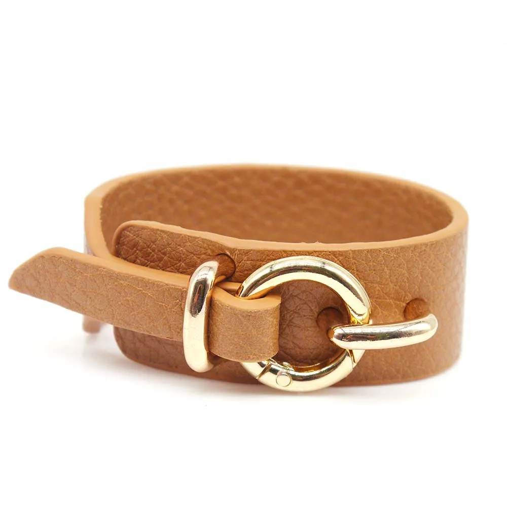 New Fashion Punk Leather Bracelet Newest  Bracelets & Bangles For Women Wristband Charm Cuff Bracelets