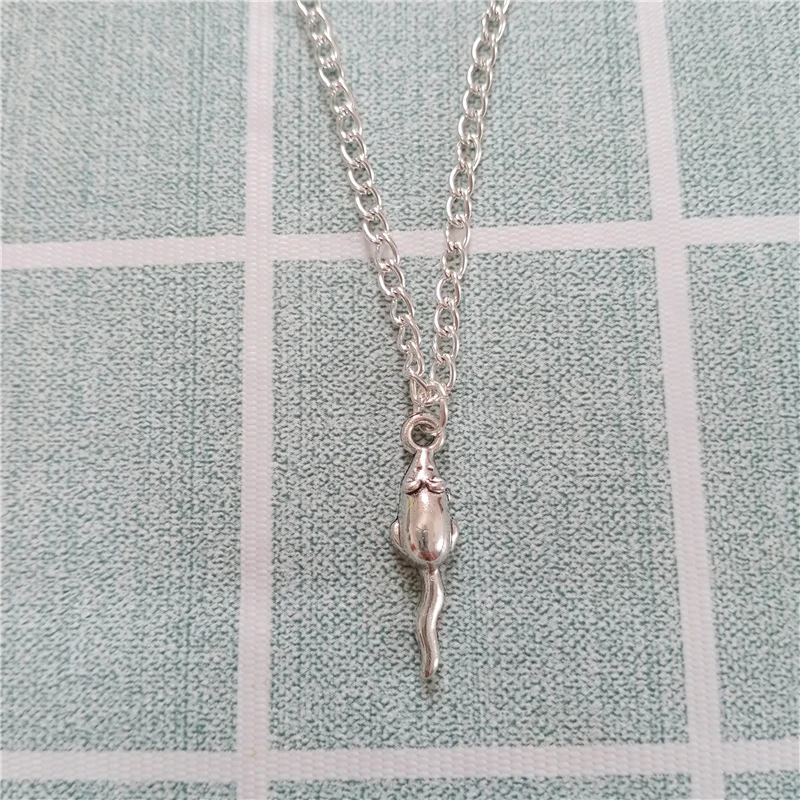 Rat Necklace, Rat Gift, Animal Jewelry, Mouse Necklace, Pet Rat Charm, Pet Memorial Gift, Rat Jewellery, Rat Charm Necklace