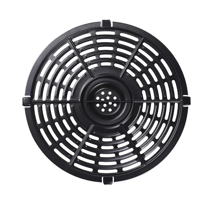 Air Fryer Steaming Crisper Plate Non-Stick Fry Grill Pan Replacement Steamer Rack Dishwasher Safe Air Fryer Accessories Kitchen