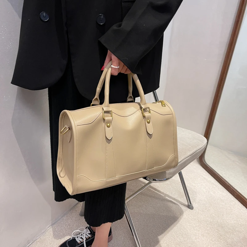 Bolso de viaje de gran capacidad para mujer, bolsa de gimnasio deportiva, bolso de hombro al aire libre, bandolera de fin de semana, bolso femenino