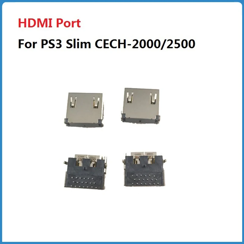 5/10Pcs For PS3 Slim CECH-2000/2500 HDMI -Compatible Port For Playstation 3 Connector Socket HD Interface Jack Repair Parts