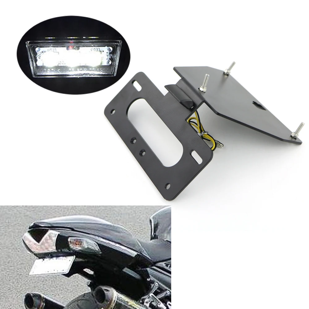 For Kawasaki Ninja ZX-14 2006-2011 ZX14R /ABS ZZR1400 Rear Tail Tidy Fender Eliminator Motorcycle License Plate Holder Bracket