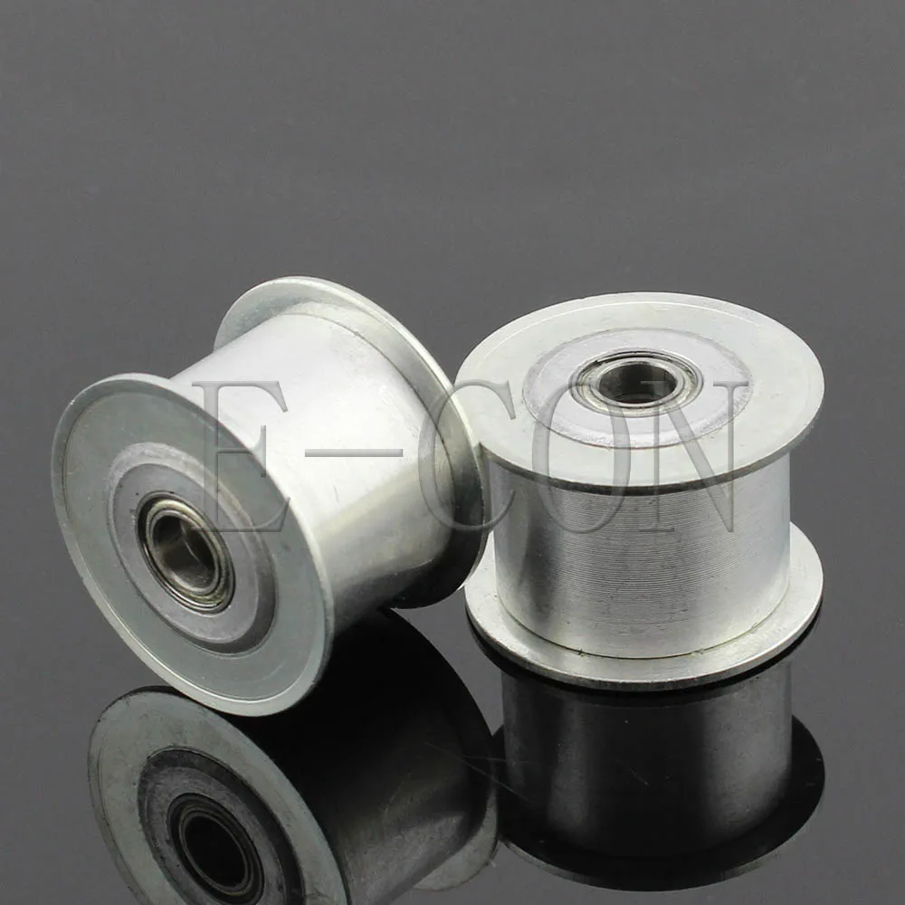 3M15 Smooth Idler Pulley Width 11mm or 16mm With Bearing For 2GT 3M XL 5M Timing Belt Tension CNC Stepper Motor