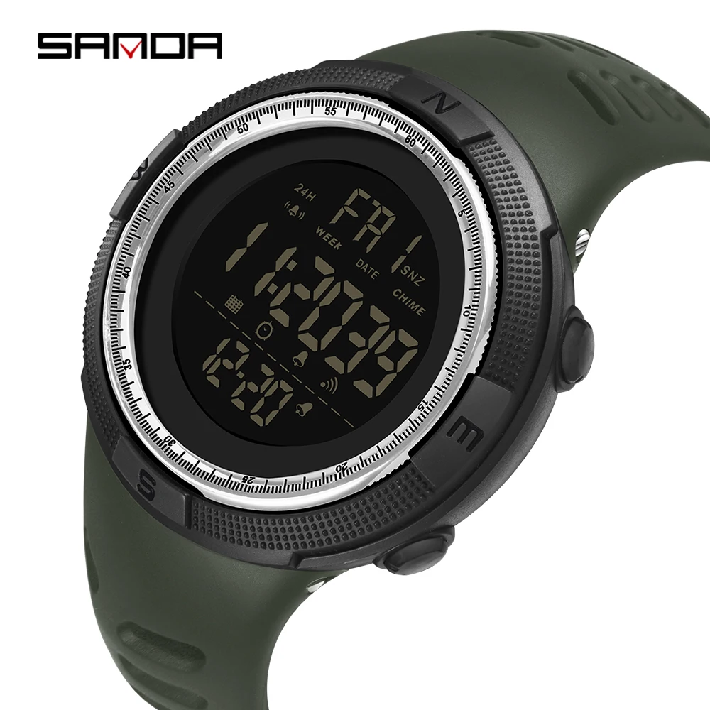 Sanda New G Style Shock Men Military Display Wristwatch Casual Digital Sport Watch Chronograph Alarm Waterproof Quartz Watches