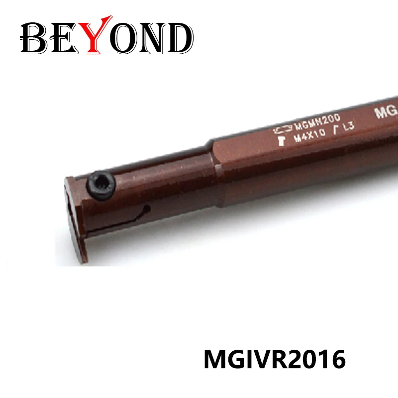 BEYOND токарная державка MGIVR 2016 MGIVR2016-1.5T6 2T5 2.5T5 3T7 4T7 Внутренний держатель для резки Токарный станок Резак с ЧПУ