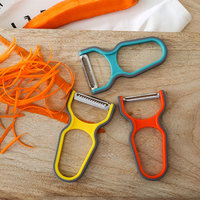 1/3Pcs Vegetable Peeler Set Potato Slicer Cabbage Grater Fruit Peeler Fruit Carrot Cutter Home Kitchen Peeling Tool Random Color