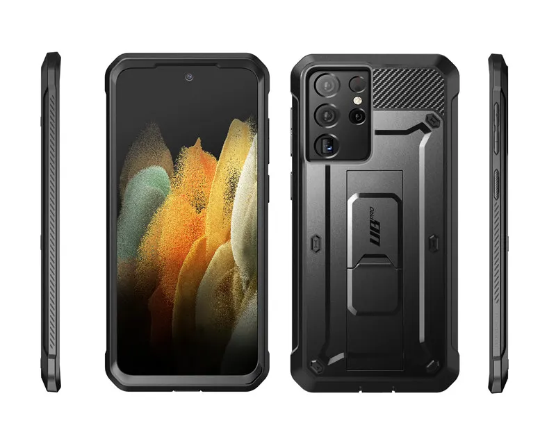 SUPCASE For Samsung Galaxy S21 Ultra Case (2021 Release) 6.8" UB Pro Full-Body Holster Cover WITHOUT Built-in Screen Protector