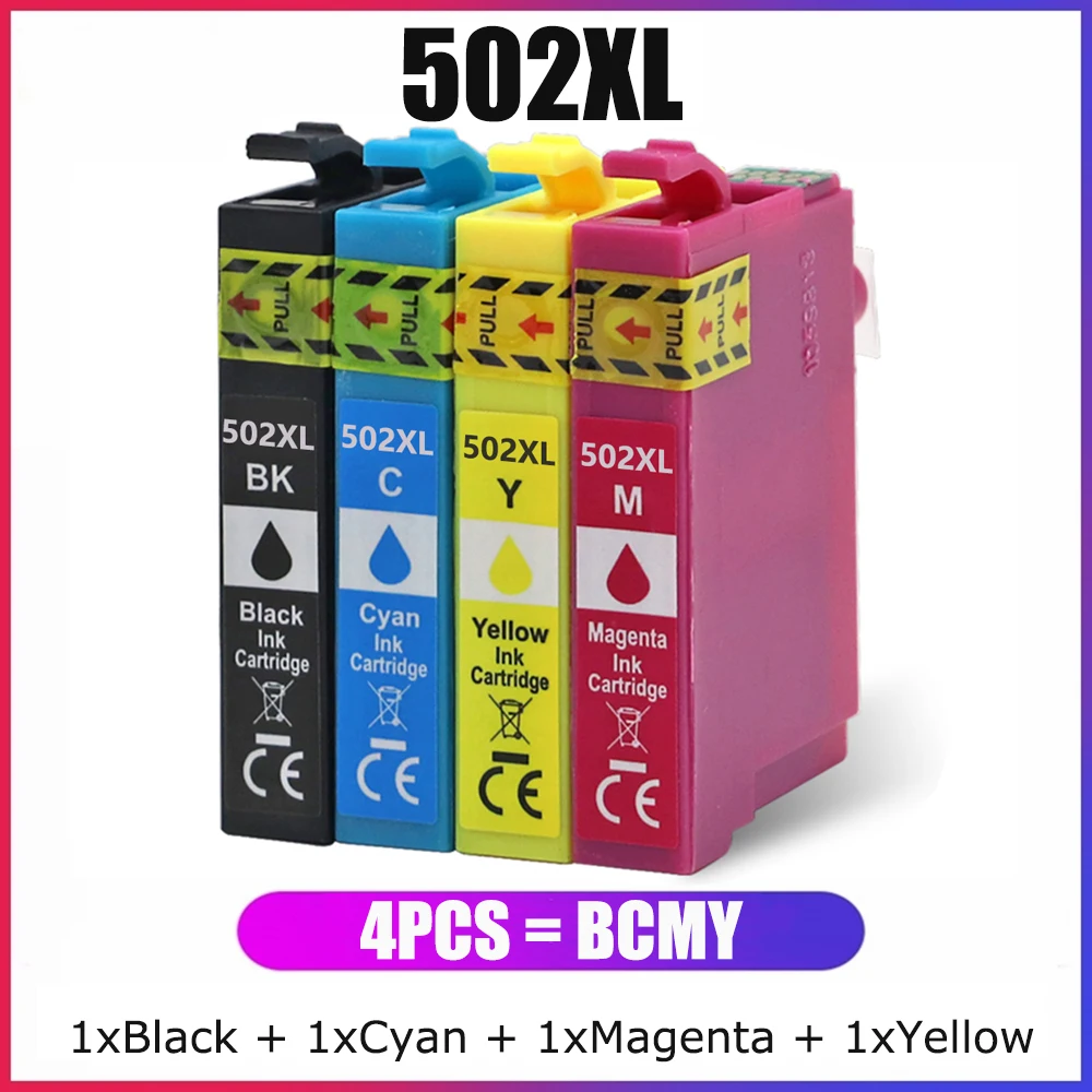 YC 502 XL Kompatibel Tinte Patronen Für Epson XP-5100 XP-5105 XP-5150 XP-5155 Tinte WF-2860DWF WF-2865DWF WF-2880 Tinte WF-2885 Tinte