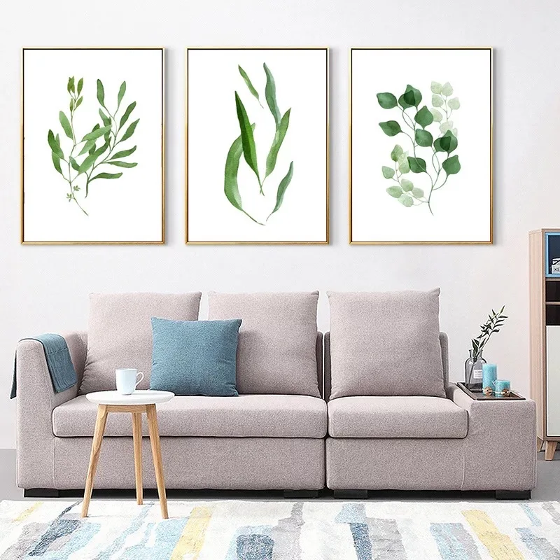 Botanische Drucken Verlässt Leinwand Poster Wand Kunstdruck Malerei Nordic Dekorative Bild Skandinavischen Moderne Wohnzimmer De