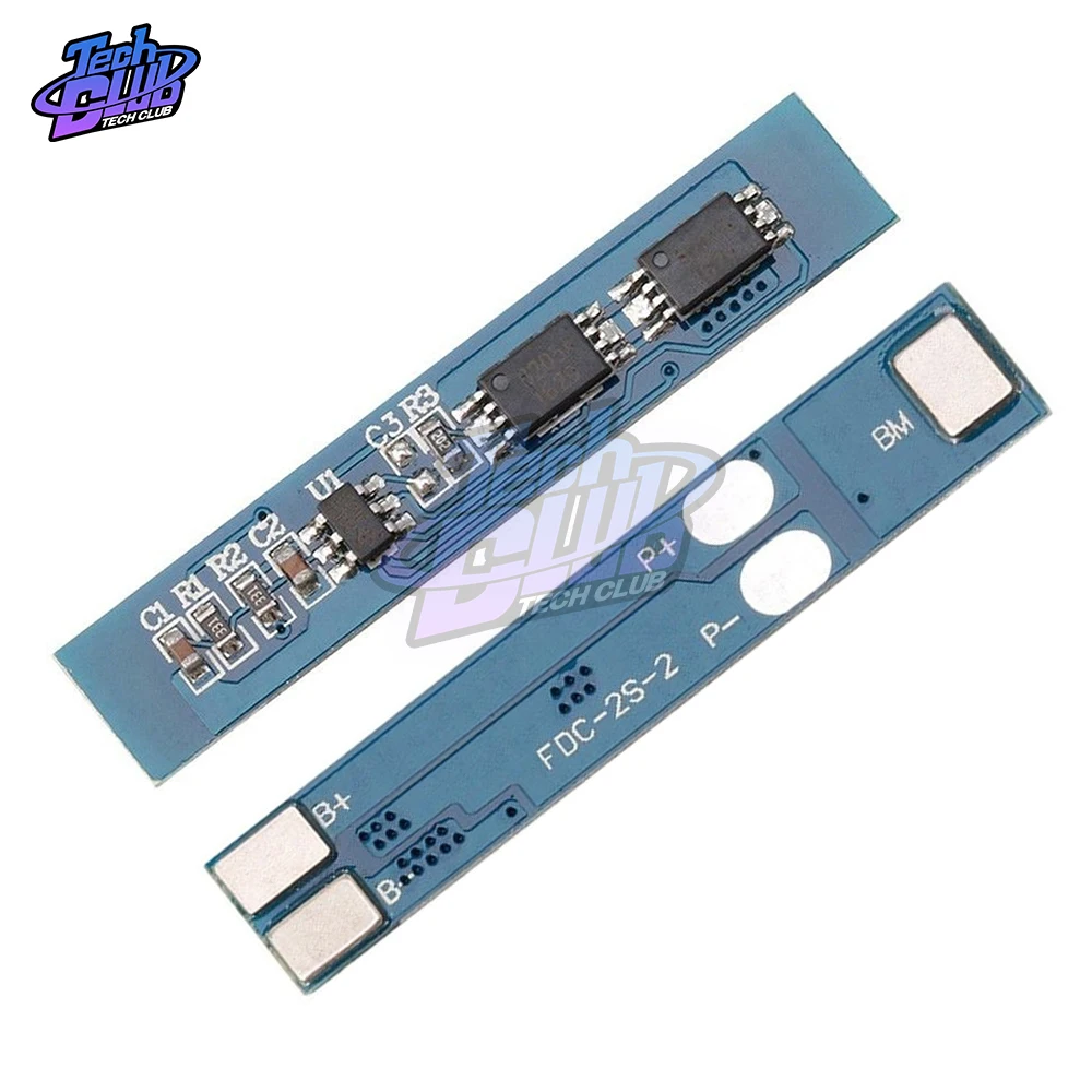 2S 3A Li-ion Lithium Battery 7.4v 8.4V 18650 Charger Protection Board bms pcm for li-ion lipo battery cell pack