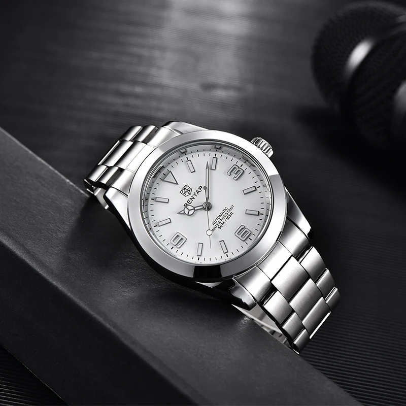 BENYAR-Reloj de pulsera deportivo para hombre, cronógrafo automático de acero inoxidable, resistente al agua, nuevo, 2021