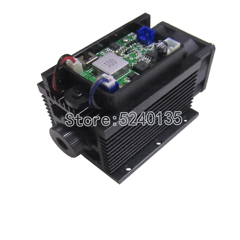 Chất Lượng Cao DIY Điều Chỉnh Lấy Nét Cao Cấp 10W 10000Mw 450nm Laser Mô Đun Cắt Khắc