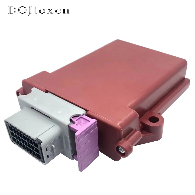 1 Set 24 Pin Way Plastic Automotive ECU PCD Enclosure Box Case With Mating Male And Female Fci Connectors