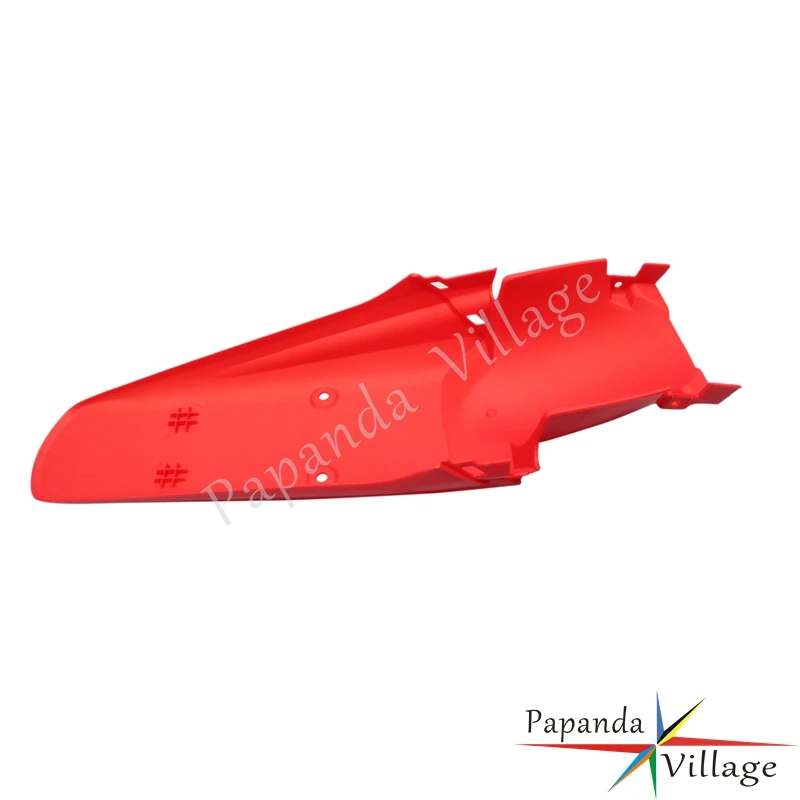 Red Dual Sport ABS Plastic Universal Motocross Mudguard Rear Fenders for Honda XR250/400 CR CRF250/450 R L Ducati Yamaha Suzuki