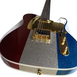 Professional Guitar Playing, Strange Shape Electric Guitar,Flash Paint Can be Customized to Like the Color, Custom Style