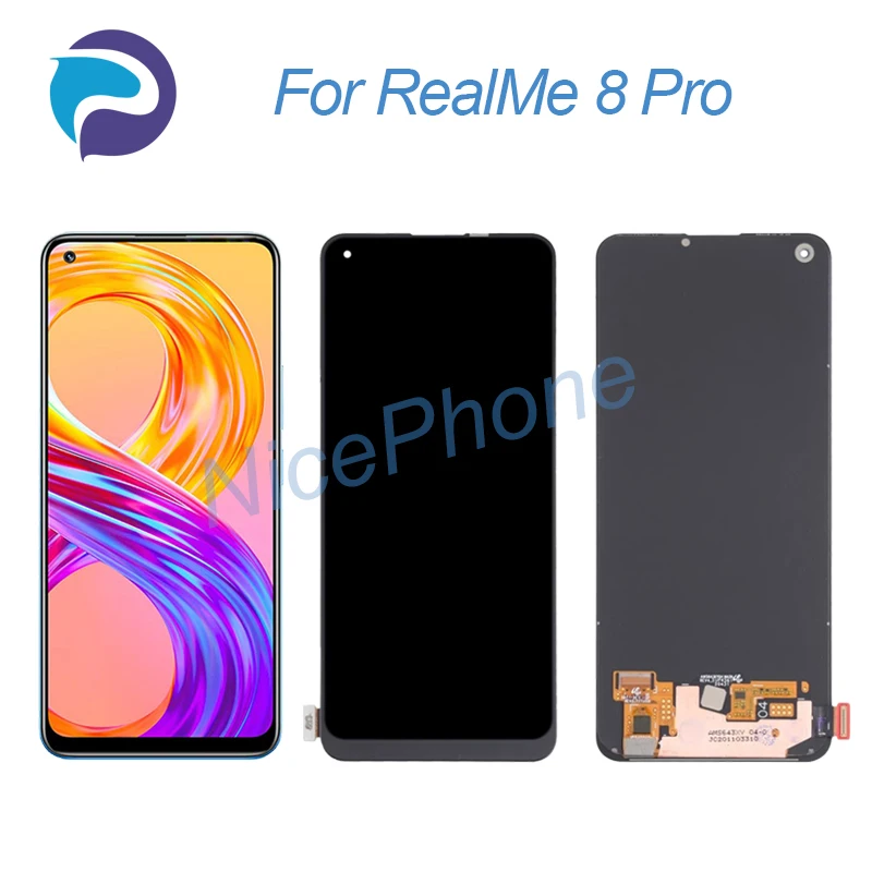 for RealMe 8 Pro LCD Display Touch Screen Digitizer Assembly Replacement 6.4